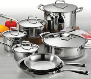 elegant styling of Cuisinart Stainless Steel cookware