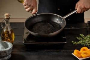 using a portable induction cooktop